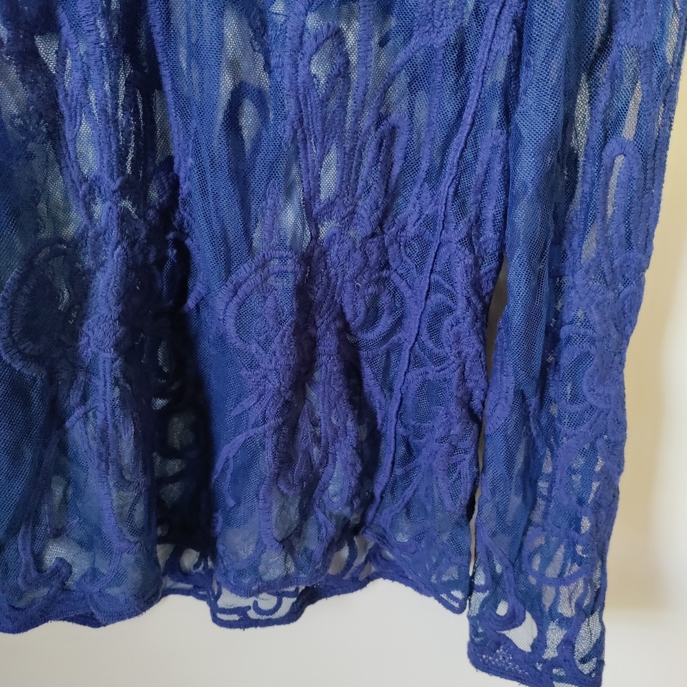 Cupio Sheer Lace Top - image 3